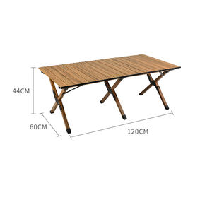 Ultralight Outdoor Portable <b>Folding</b> Aluminum Alloy Camping <b>Table</b> for Travel - Product Image 3