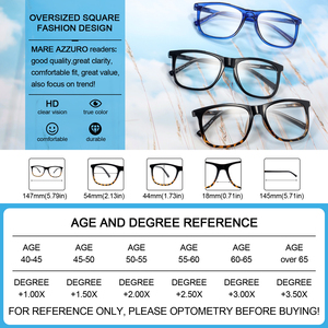 Lunettes <span class=keywords><strong>de</strong></span> lecture en plastique bon marché en gros, lunettes <span class=keywords><strong>de</strong></span> lecture <span class=keywords><strong>de</strong></span> mode, monture carrée, verres transparents, lunettes <span class=keywords><strong>de</strong></span> lecture pour hommes, lunettes <span class=keywords><strong>de</strong></span> lecture anti-lumière bleue - Product Image 6
