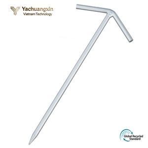 Estaca de tienda de campaña, clavo de suelo para fijar toldos, estaca de tienda Ding, clavo de suelo, estaca para playa, camping, exterior, resistente al viento - Product Image 6