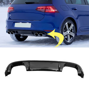 Mk7 R Lèvre Arrière Mk7 Accessoires Lèvre Arrière Spoiler Noir Pare-chocs Arrière Garde Brillant Noir Auto Pièces de Rechange pour <span class=keywords><strong>Golf</strong></span> 7 2015 - Product Image 6