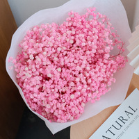Hot Selling Gedroogde Bloem Natuurlijke Gypsophila Bewaarde Baby 'S Adem Voor Bruiloft Huis Boeket Decoratie