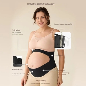 New Arrival Health Care Einstellbar 2 in 1 Pränatale Rückens tütze Bauch wickel Schwangere Frauen Mutterschaft gürtel Bauch band - Product Image 3