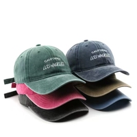 Casquette de baseball homme tendance de haute qualité en gros, casquette de papa personnalisée effet vieilli