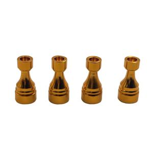 Capuchon de tige de valve de <span class=keywords><strong>pneu</strong></span> en alliage d'aluminium brillant de conception unique capuchons de valve de poussière d'air nouvel état - Product Image 2