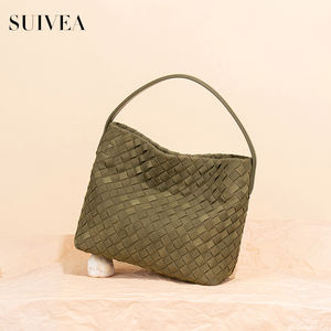 Sac à main pour femme, vente en gros, petit sac fourre-tout tissé à la main, tendance, polyvalent, sac à bandoulière, sac à main minimaliste - Product Image 2