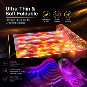 Écran LED transparent P6, film cristallin haute transparence pour fenêtre en verre - Product Image 4