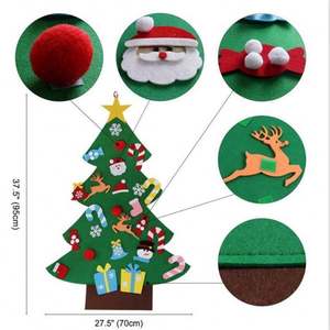 Árbol de Navidad de fieltro para decoración al por mayor - Product Image 4