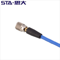 Câble de connexion capteur 3 axes C3 8-36 UNF vers BNC pour accéléromètres de vibration triaxiaux, adaptateur triaxial-vers-BNC CTC PCB