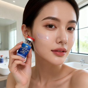 เซรั่มบลูคอปเปอร์เปปไทด์ 5 มล. ชุดลดเลือนริ้วรอย ใช้ได้ทุกวัน ผง GHK-CU บำรุงผิว <span class=keywords><strong>ลด</strong></span>การระคายเคือง เซรั่มบำรุงผิวหน้า GHK-CU - Product Image 2