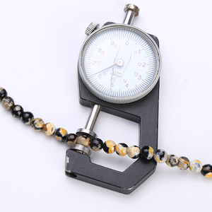 ลูกปัดพลอยอาเกตธรรมชาติทรงบริลเลียนท์คัท 2078 สำหรับทำเครื่องประดับ ขนาด 8 มม. และตัวเลือกความสูงของสินค้า 3 มม. - Product Image 2