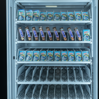 Distributeurs automatiques intelligents 24h/24 avec IA, SDK, écran tactile et gestion cloud pour la vente de snacks et boissons sans surveillance (paiement par carte)