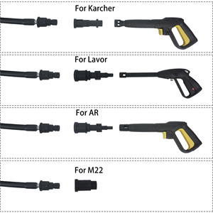 High Pressure Drain Cleaning Hose 1/4 In 5M 10M 15M 20M <b>25M</b> 30M PVC Rubber Stainless Steel For Pipe Dredging - Product Image 3