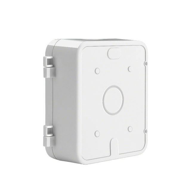 4.5 Inch Square CCTV Camera Junction Box ABS Waterproof Cable Management Mount