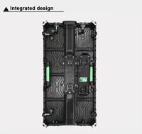 Écran LED 500x1000mm avec connexion rigide, carte HUB, maintenance frontale, boîtier en aluminium moulé sous pression pour la location