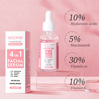 Offre Spéciale 4 en 1 Niacinamide blanchissant vitamine C Anti-âge vitamine E Anti-acné HA hydratant MOOYAM sérum pour le visage