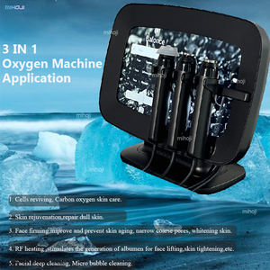 Máquina de Infusão de Oxigênio Facial Máquina de Oxigênio Facial Rejuvenescimento da Pele Máquina Facial de Oxigênio Preto - Product Image 4