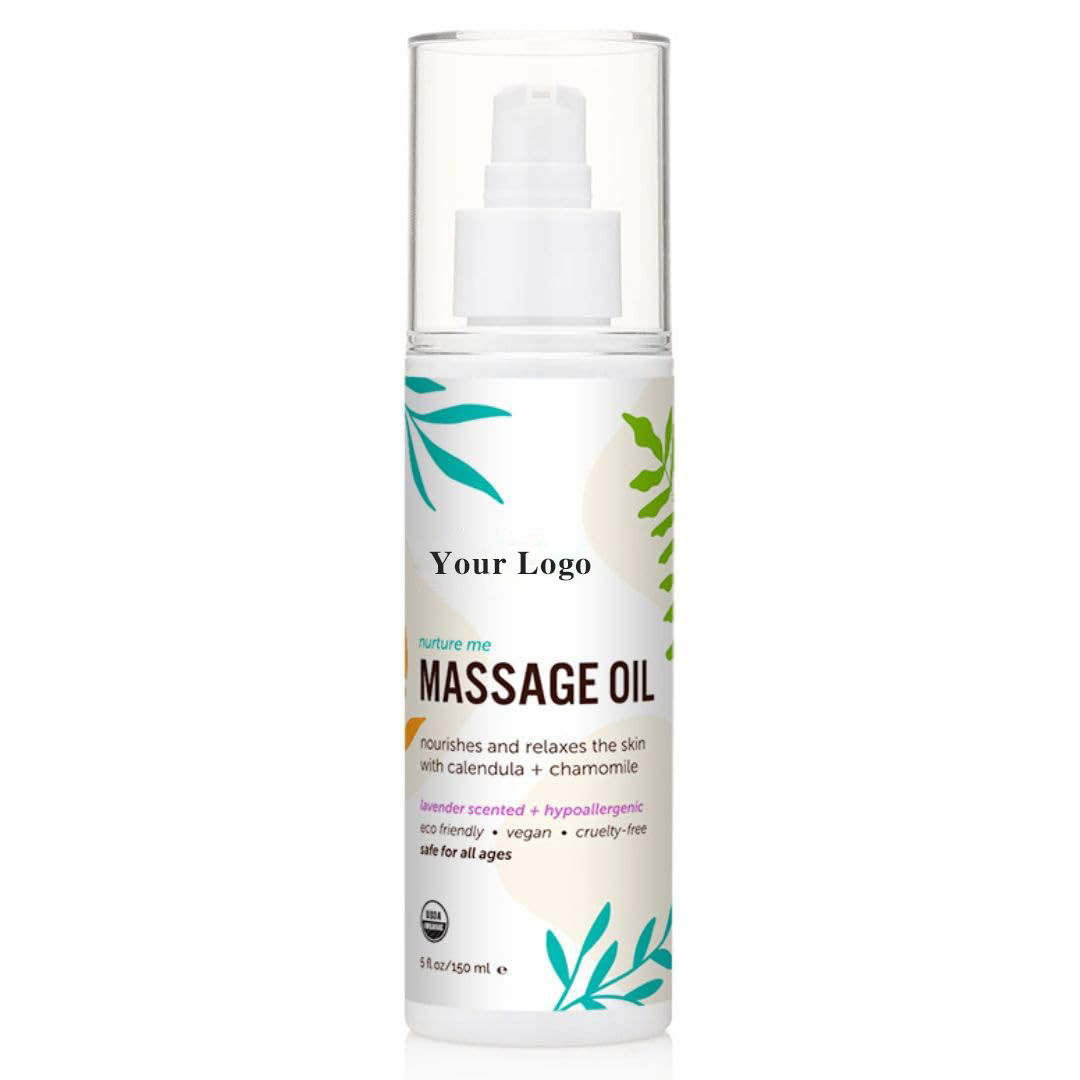 Huile de massage pour bébé (essence de plantes)