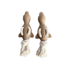 Giocattoli per Cani all'Ingrosso, Giocattoli Interattivi Resistenti al Morso per Addestramento Animali Domestici, Giocattoli da Masticare per Cani in TPR a Forma di Anatra con Corda e Suono, Fornitura Diretta dalla Fabbrica - Product Image 3