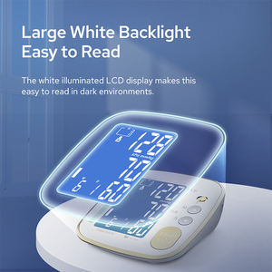 TRANSTEK Melhor LCD Automático Inteligente Digital <span class=keywords><strong>BP</strong></span> Máquina Portátil Eletrônico Superior Braço <span class=keywords><strong>Monitor</strong></span> De Pressão Arterial Tensiometros Digital - Product Image 3