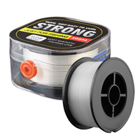 Fil de pêche monofilament résistant à l'abrasion de 200 m, 2-33 livres, fil transparent résistant, ligne de pêche en nylon solide