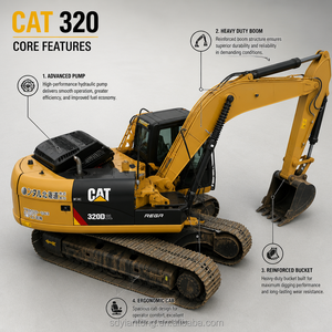 รถขุดตีนตะขาบ Caterpillar <span class=keywords><strong>320</strong></span> GC <span class=keywords><strong>มือ</strong></span><span class=keywords><strong>สอง</strong></span>สภาพดี น้ำหนัก 31.5 ตัน ปี 2017 เครื่องยนต์ <span class=keywords><strong>CAT</strong></span> ระบบไฮดรอลิก เหมาะสำหรับงานขุดเหมือง - Product Image 5