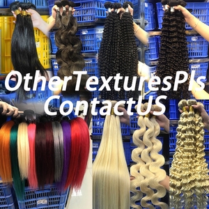 Cabello virgen de grado 12a, recto, doble estiramiento, puro, sin procesar, vendedor camboyano, gran Stock - Product Image 2