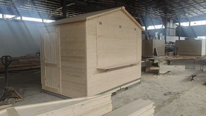 <span class=keywords><strong>Kiosque</strong></span> pliable en bois imperméable à montage rapide pour marché, événement, festival, Noël, avec structure métallique - Product Image 4