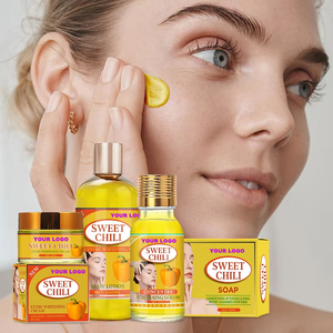 Set de Cuidado Facial de Lujo con Chile Dulce, Niacinamida, Vitamina B5 y C, Sin Parabenos, Hidratante, Control de Grasa, Blanqueador y Reparador - Product Image 3