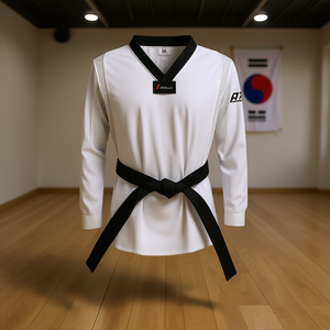 Uniforme de Taekwondo Puregeneral, Cintura Media, Poliéster Transpirable, Cómodo, Unisex, para Entrenamiento - Product Image 2