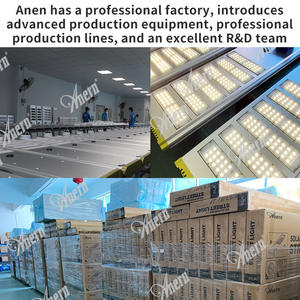 Anero lampu jalan tenaga surya ip65, lampu jalan luar ruangan 80W 100W semua dalam satu - Product Image 4