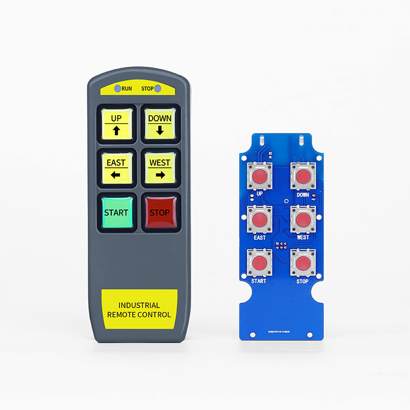ML-4AS Industrial <strong>Wireless</strong> Crane & <strong>Elevator</strong> <strong>Remote</strong> <strong>Control</strong> 4-Button Protective Function 868MHzFrequency