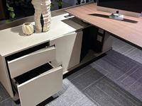 Bureau de direction, mobilier de bureau, design moderne en forme de L, bureau de direction