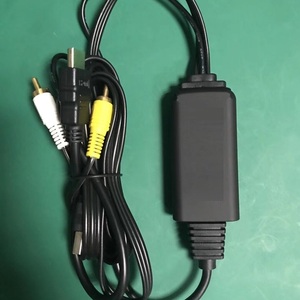 <span class=keywords><strong>Adaptateur</strong></span> <span class=keywords><strong>RCA</strong></span> vers HDTV Composite 1,5 m avec Charge USB, Mini Convertisseur AV CVBS, Gaine PVC, Blindage Combiné pour Ordinateurs HDTV 1080P - Product Image 3