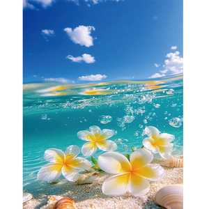 ชุดสูทศิลปะติดเพชร5D ชุดภาพ<span class=keywords><strong>วาด</strong></span>เต็มรูปดอกไม้ทะเล<span class=keywords><strong>ภาพ</strong></span>เงาของตกแต่งผนังบ้านขนาด30*40ซม. - Product Image 1