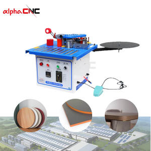 Machine à chantourner les bords Alpha Mini, machine à chantourner les bords portable, machine à chantourner les bords manuelle en PVC, MDF, bois pour le travail du bois - Product Image 1