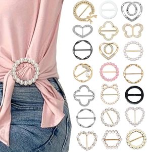 Hebilla Redonda de Metal con Pedrería y Perlas para Pañuelo/Hijab, Accesorios de Moda, Color Personalizado, Alta Calidad para Mujer - Product Image 5