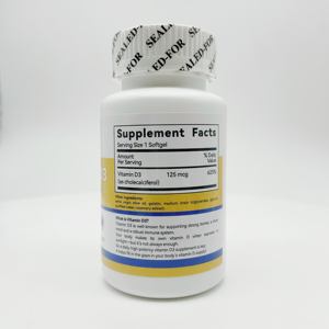 OEM/ODM <span class=keywords><strong>Vitamin</strong></span> D3 5000 <span class=keywords><strong>IU</strong></span> <span class=keywords><strong>Softgels</strong></span> Suplemen D3 Potensi Tinggi untuk Tulang Kuat & Pertahanan Imun <span class=keywords><strong>Vitamin</strong></span> <span class=keywords><strong>Softgels</strong></span> - Product Image 3