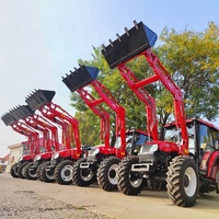 Shandong Sunco !! Chargeur frontal TZ / Godet frontal sur tracteurs chinois Lovol / YTO / Dongfeng en Allemagne / Espagne / Serbie / Malaisie