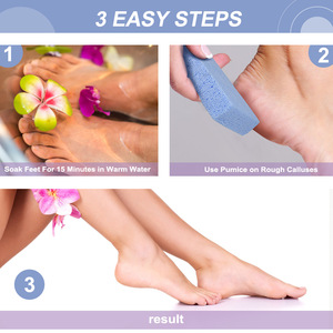 Almohadilla Exfoliante para Pies de Vidrio y Piedra Pómez, Nuevos Materiales de la Marca Maryton - Product Image 5