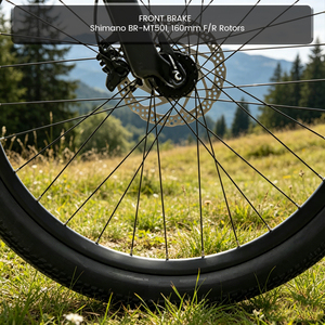 Vélo de montagne Dirt Jump de 26 pouces, cadre en alliage d'aluminium à suspension intégrale, vélo de style Slopestyle MTB avec frein à disque hydraulique - Product Image 4