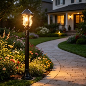 โคมไฟเพดาน LED โมเดิร์นสำหรับภายนอกอาคาร กันน้ำ IP65 พร้อมเซ็นเซอร์ตรวจจับแสง สำหรับสวน ระเบียง ชานบ้าน ทางเข้าบ้าน ไฟตกแต่ง - Product Image 6