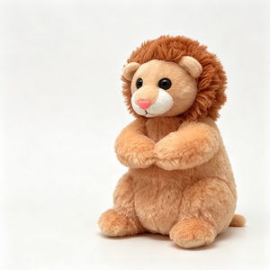 Peluche lion personnalisée, animal en peluche lion, adorable peluche lion, peluche lion douce, peluche lion ultra douce, lion en peluche ultra doux - Product Image 4