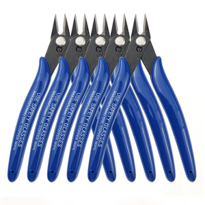 Pince coupante diagonale industrielle de qualité supérieure, 5 pouces, à nez plat, coupe-fil, vente chaude - Product Image 1