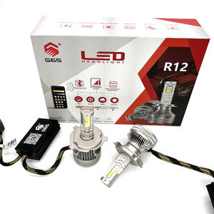 Bombilla de faros Led inteligente con Control de aplicación, colores ajustables, 2-75W, Led H1 H3 H4 H11 9006 9005 9012 H7, faros Led - Product Image 3