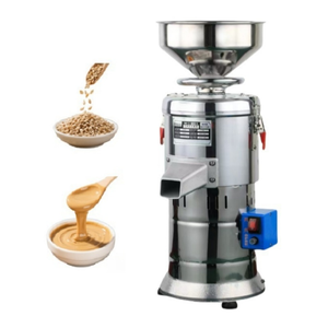 Machine à fabriquer la pâte de sésame et le beurre de cacahuètes pour usage commercial et domestique, machine industrielle pour la fabrication de beurre de cacahuètes - Product Image 1