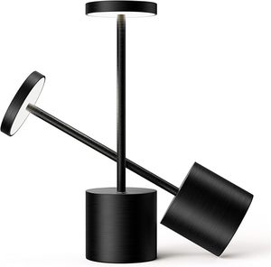 Không dây <span class=keywords><strong>LED</strong></span> bảng đèn có thể sạc lại pin 3 chế độ chiếu sáng Dimmable Ánh sáng xách tay sắt bàn đèn cho Nhà hàng hiện đại - Product Image 3