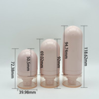 Flacons Pompe Inversés Blancs Jetables 15ml 30ml 50ml pour Nettoyant Visage et Lotion Cosmétique – Prévention de la Contamination