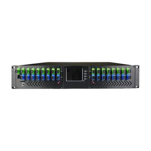 Amplificador de Fibra Óptica de 16 Puertos 1550nm EDFA con Conector SC, Equipo de Fibra Óptica - Product Image 2