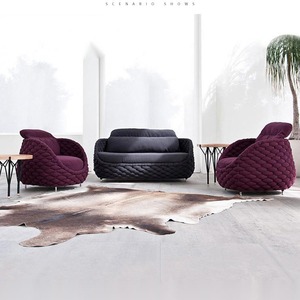 Juego de Sillas de Sofá de Mimbre de Ratán Ecológico, Impermeable, Moderno y de Lujo, Económico, para Exteriores, para Hotel, Apartamento, <span class=keywords><strong>Muebles</strong></span> de Jardín - Product Image 1