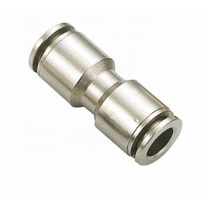 Raccord rapide pneumatique en laiton rond droit mâle one tuch push in to connector - Product Image 4